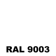 Antirouille Couleur - Metaltop - Blanc de sécurité - RAL 9003 - Pot 5L 1
