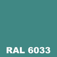 Peinture Facade - Metaltop - Turquoise menthe - RAL 6033 - Pot 25L 1