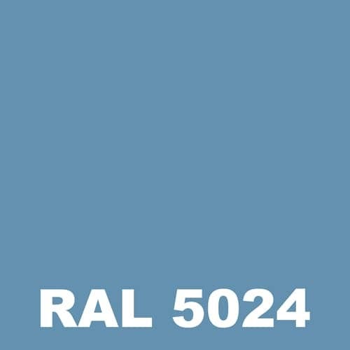 Peinture Mur Exterieur - Metaltop - Bleu pastel - RAL 5024 - Pot 5L 1