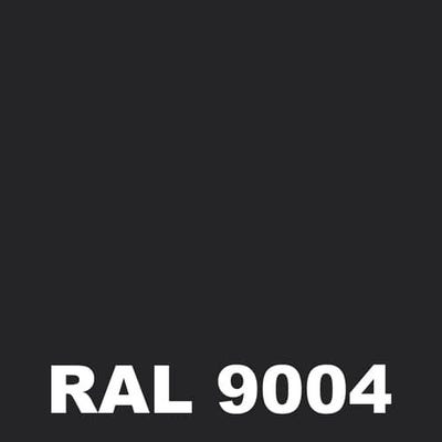Peinture Batiment - Metaltop - Noir de sécurité - RAL 9004 - Pot 25L 1