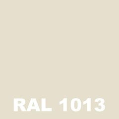 Peinture Mur Exterieur - Metaltop - Blanc perle - RAL 1013 - Pot 20L 1