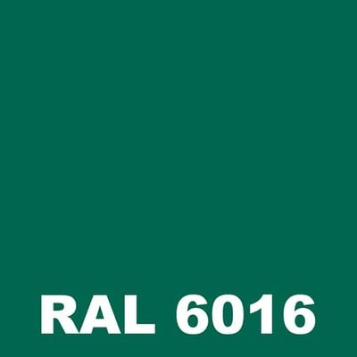 Peinture Batiment - Metaltop - Vert turquoise - RAL 6016 - Pot 5L 1