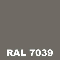 Peinture Mur Exterieur - Metaltop - Gris quartz - RAL 7039 - Pot 5L 1