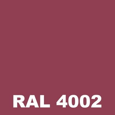 Peinture Batiment - Metaltop - Violet rouge - RAL 4002 - Pot 5L 1