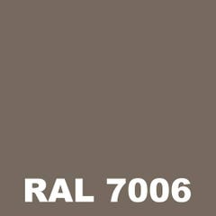 Peinture Mur Exterieur - Metaltop - Gris beige - RAL 7006 - Pot 5L 1