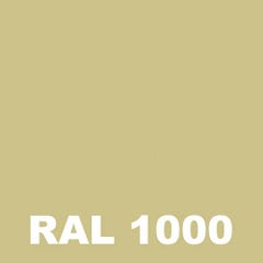 Peinture Batiment - Metaltop - Beige vert - RAL 1000 - Pot 25L 1