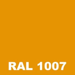 Peinture Mur Exterieur - Metaltop - Jaune narcisse - RAL 1007 - Pot 20L 1