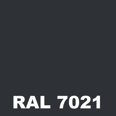 Antirouille Couleur - Metaltop - Gris noir - RAL 7021 - Pot 5L 1
