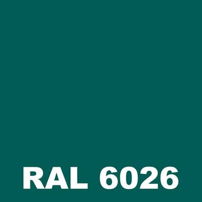 Peinture Batiment - Metaltop - Vert opale - RAL 6026 - Pot 25L 1