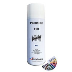 Primaire Fer - Metaltop - Blanc pur - RAL 9010 - Bombe 400mL