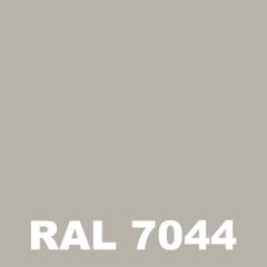 Peinture Batiment - Metaltop - Gris soie - RAL 7044 - Pot 5L 1