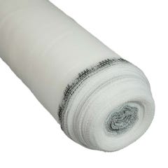 Filet d'échafaudage Blanc 3,07x50 m - Qualité PRO TECPLAST 50EC - Filet de protection d'échafaudage pour chantier - Pare-gravats 0