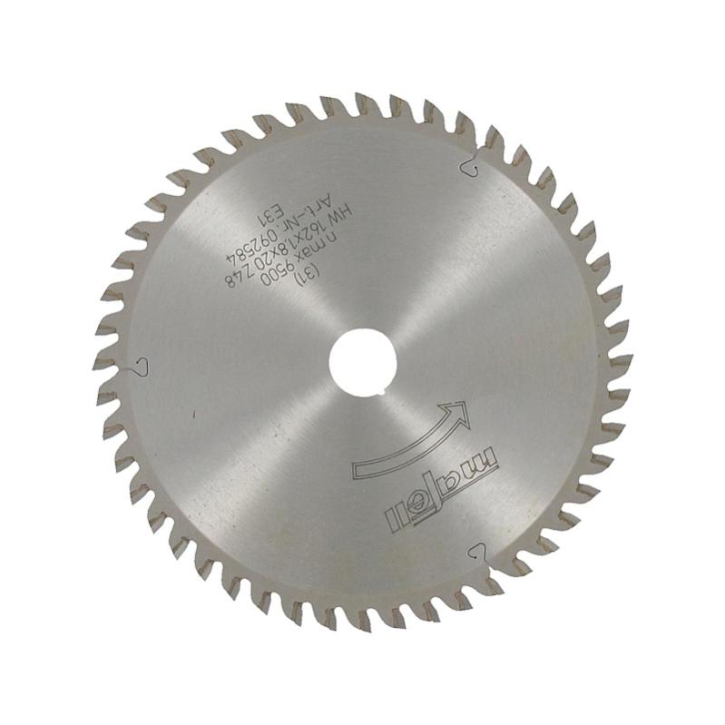 Lame de scie au carbure, 162 x 1,2/1,8 x 20 mm, 48 dents alternées, universelle bois MAFELL 092584