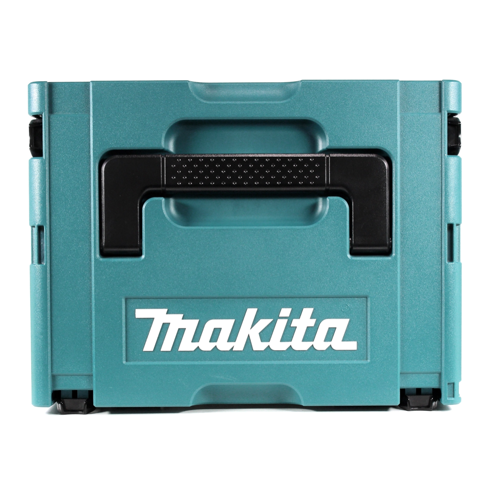 Makita DHP 458 RM1J 18V Li-Ion Perceuse visseuse à percussion sans fil avec boîtier Makpac + 1x Batterie BL 1840 4,0 Ah + Chargeur rapide DC 18 RC 2