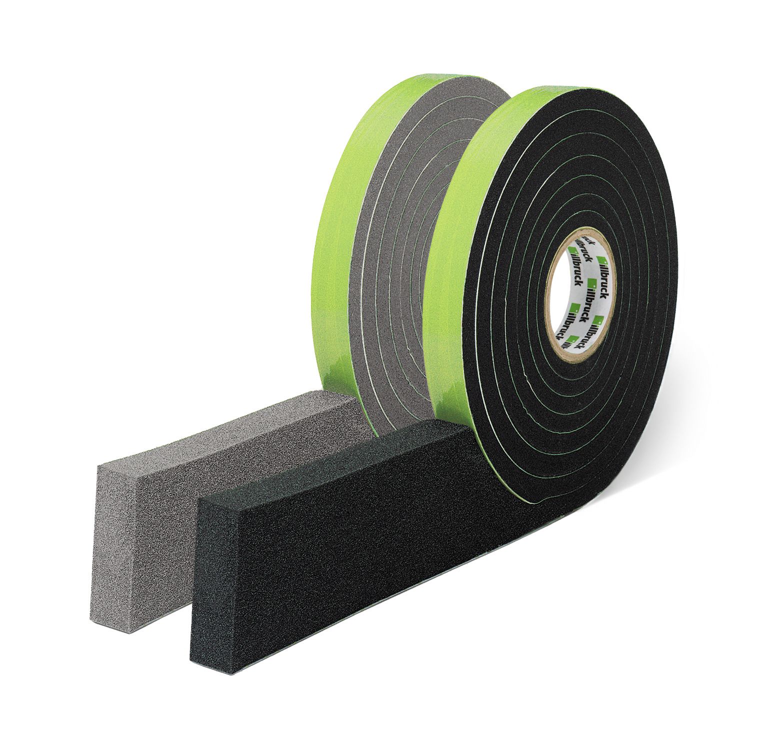Mousse imprégnée ILLMOD 600 15/3-7 - noir - rouleau 8ml - illbruck TP600