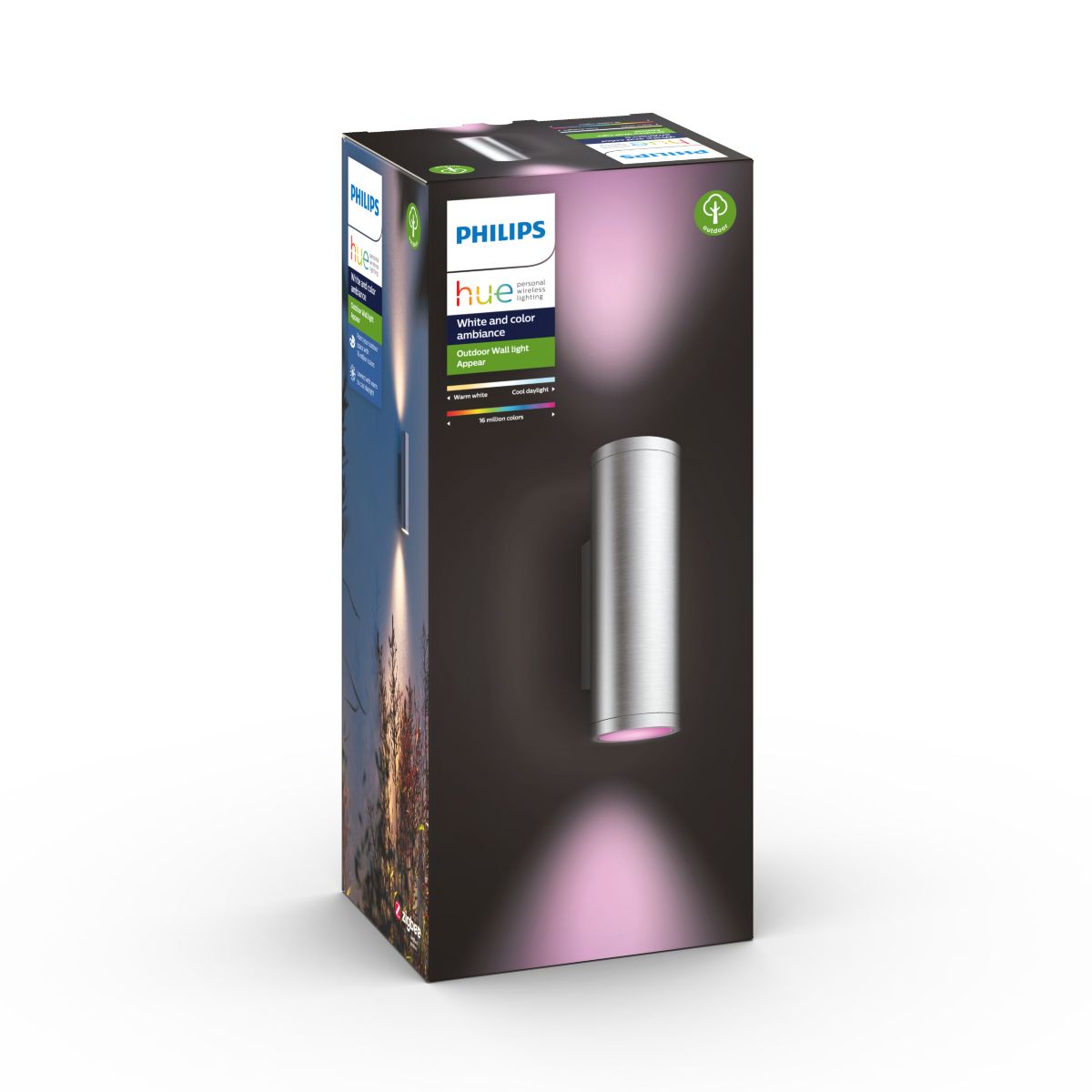 Applique PHILIPS HUE W&C WACA Inox Ext