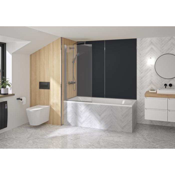 Pare Bain Samoa 80 Chromé Transparent