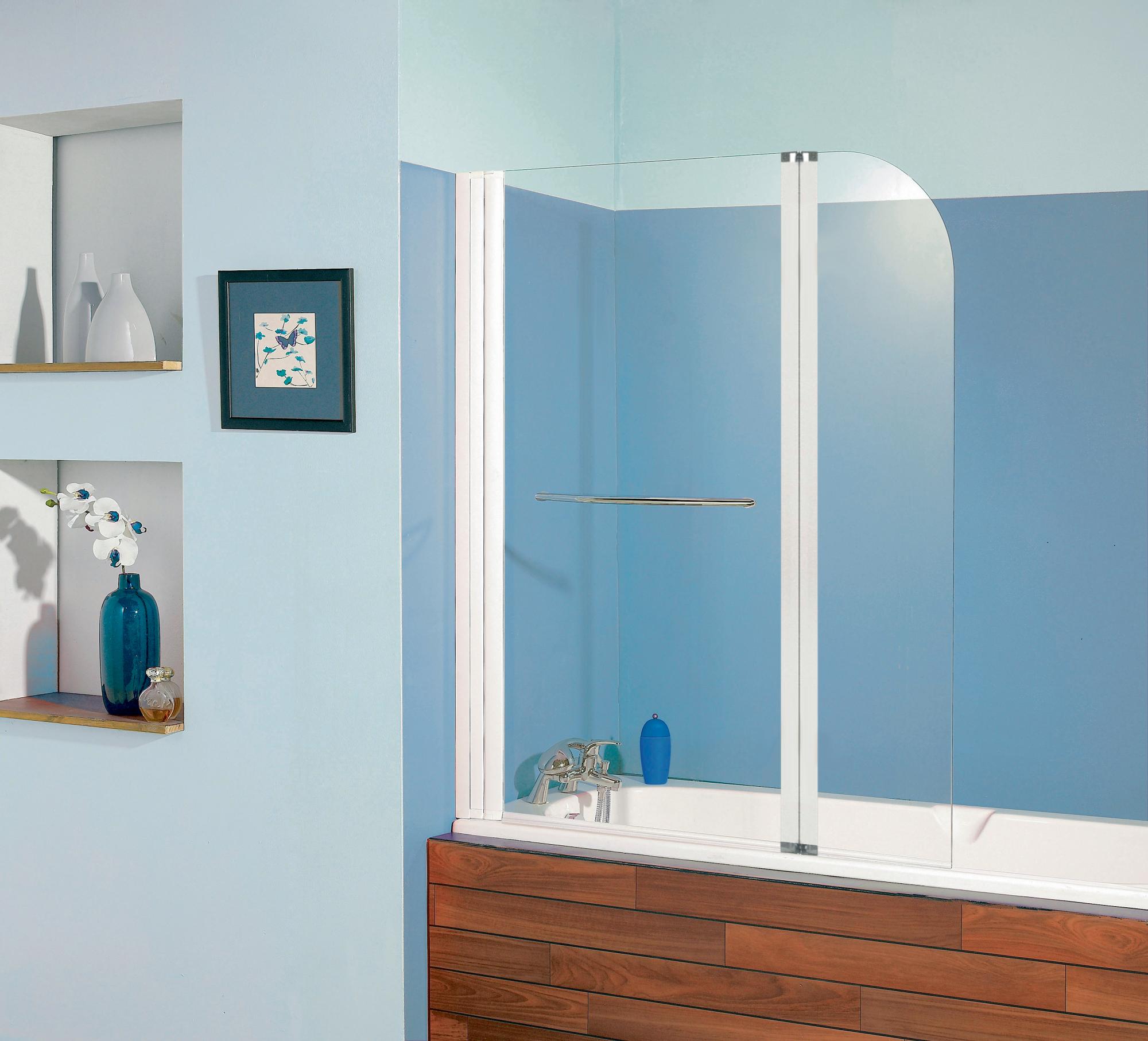 Pare-Bain AQUALIFT 2 Volets 110 Transparent