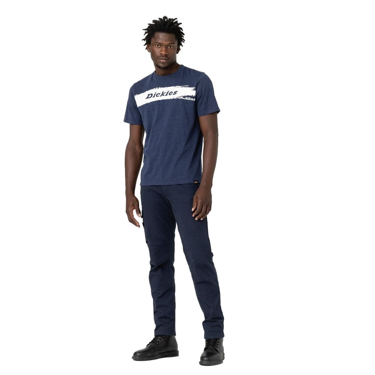 T-shirt à manches courtes pour homme Stanton bleu marine - Dickies - Taille XL 2