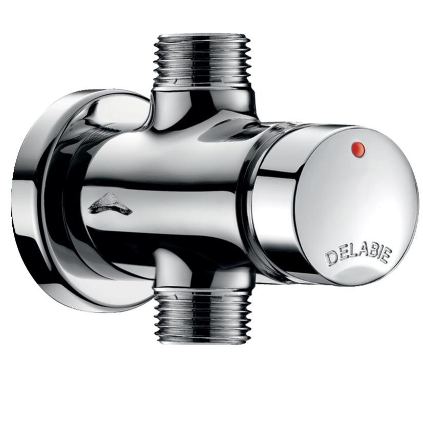 Robinet temporisé de douche BINECO TEMPOSOFT 2 droit 1/2 - DELABIE - 747800