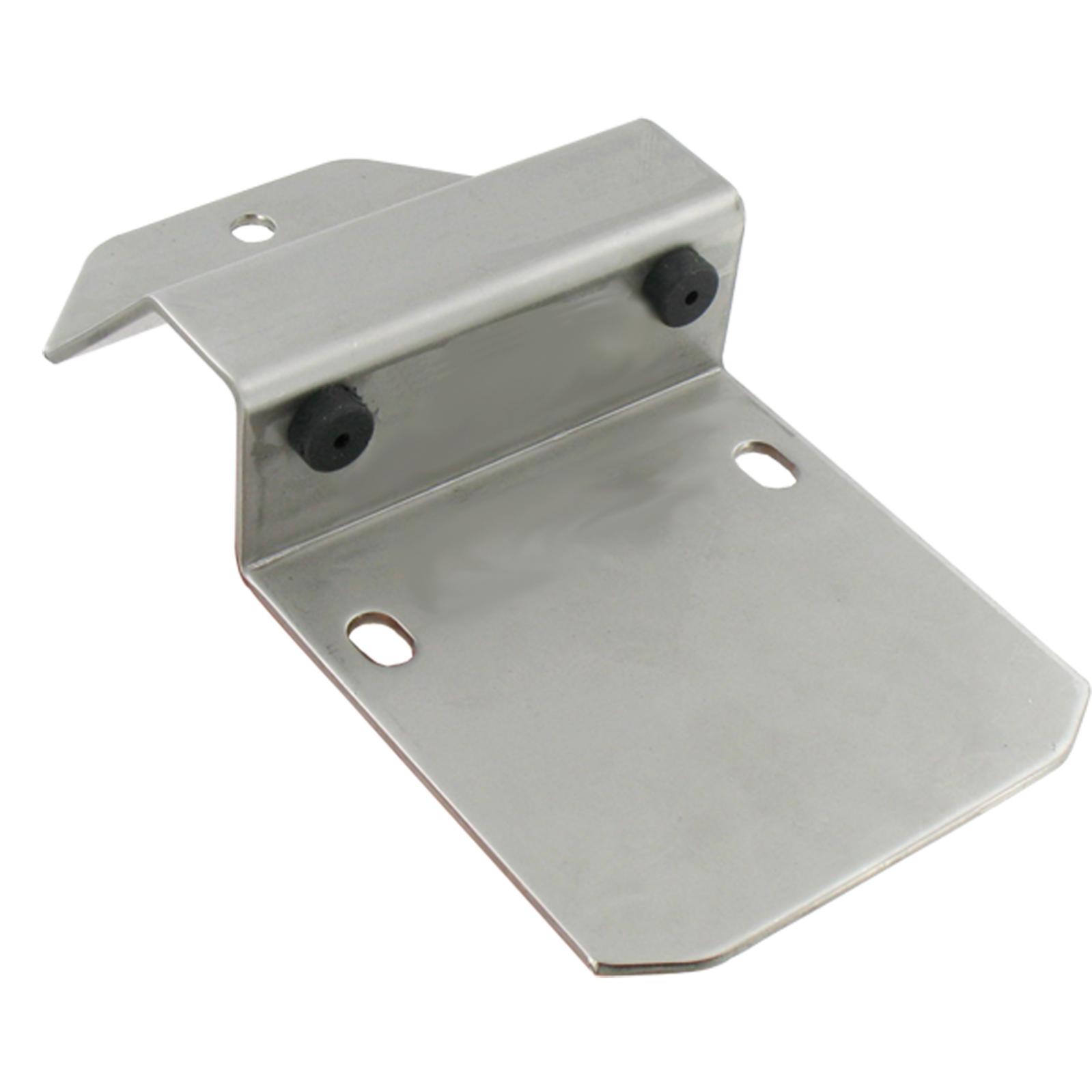 Sabot de portail à visser inox 190 x 100 mm - TIRARD - QA401304