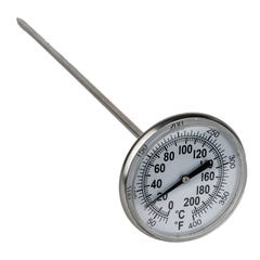 Thermomètre, 0-220°C / L1600 mm