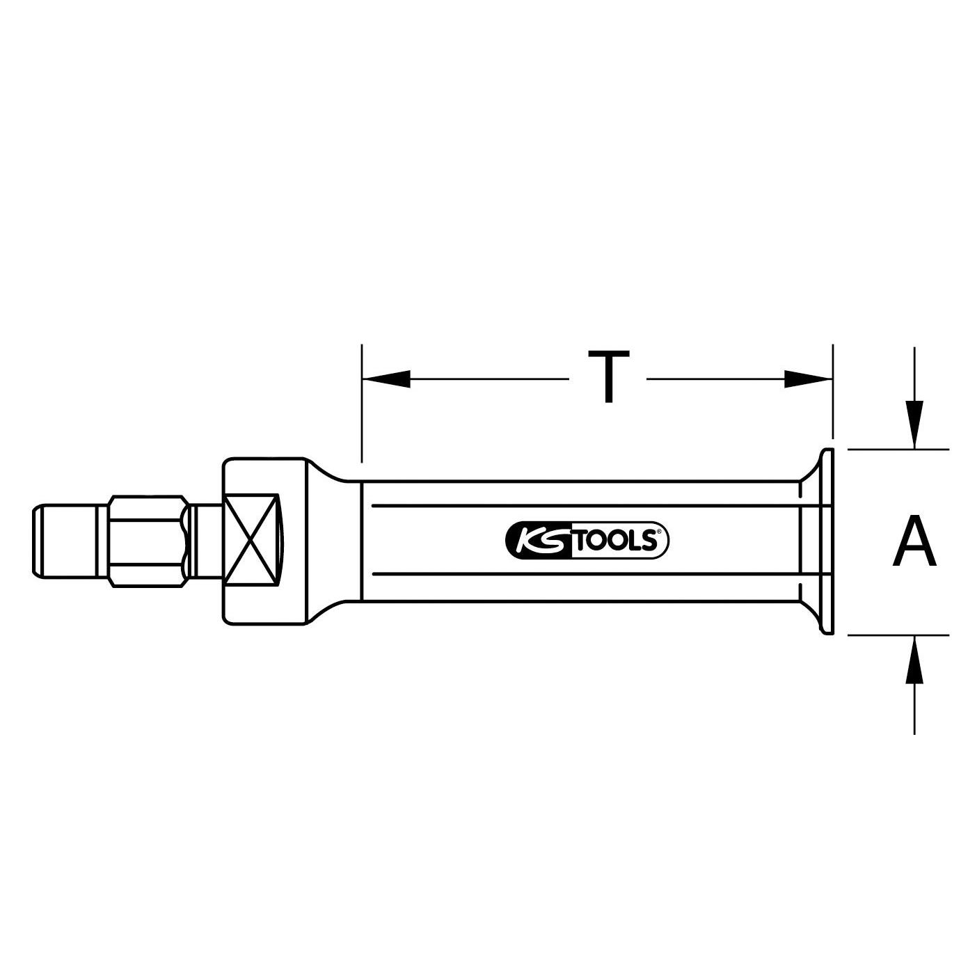 Extracteur à pinces par prise par l¿intérieur Ø 8-10 mm 1