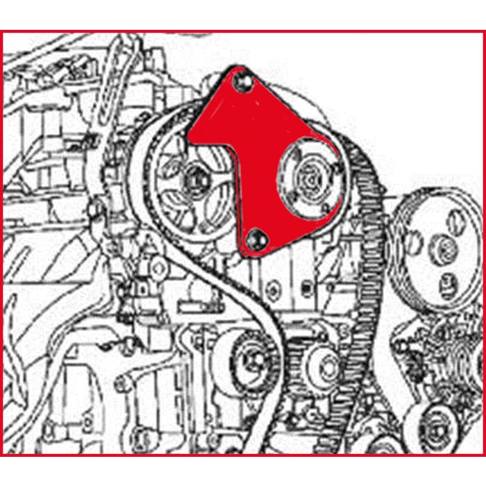Jeu d'outils de calage - Renault moteurs Essence et Diesel - 16 pcs 3