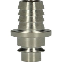 KS TOOLS Raccord pneumatique en métal avec embout de tuyau, Ø 10 mm, 1