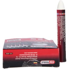 KS TOOLS Crayons blancs de marquage pour pneu, pack de 12 4