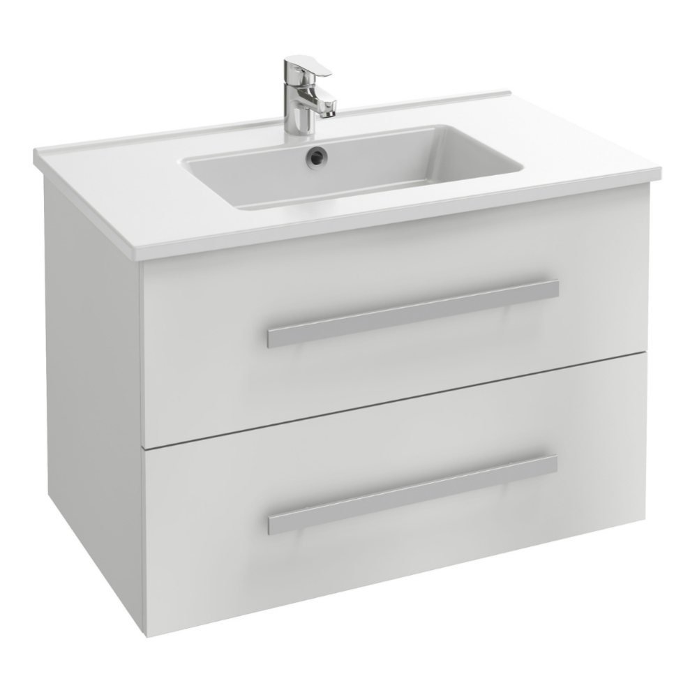 JACOB DELAFON Meuble de salle de bain Ola Up et vasque, blanc, 78,5