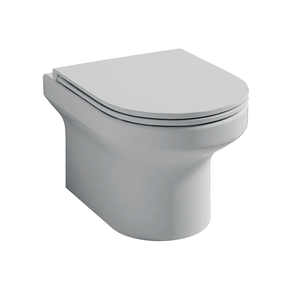 JACOB DELAFON WC suspendu sans bride Elite + abattant extraplat