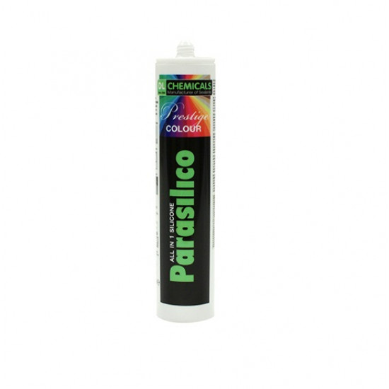 Mastic silicone Parasilico Ral 7002 DL CHEMICALS Prestige Colour - Gris olive - 0100091N281871