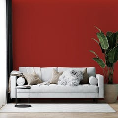 Peinture biosourcée et dépolluante murs et plafonds, Rouge Cadmium, Velours, 1L COLIBRI 3