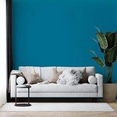 Peinture murs et plafonds biosourcée et dépolluante Bleu Agrion Velours 1L, COLIBRI 3