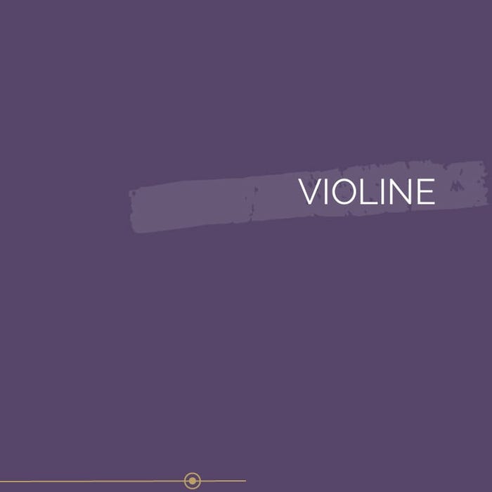 Peinture biosourcée et dépolluante murs et plafonds, Violet Violine, Velours, 12L COLIBRI 2