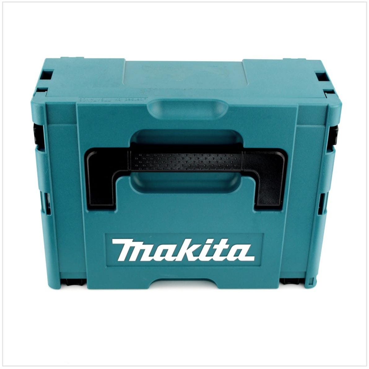 Makita DHP 453 RFJ 18 V Perceuse visseuse à percussion sans fil avec boîtier Makpac + 2x Batteries BL 1830 3,0 Ah + Chargeur DC18RC 2
