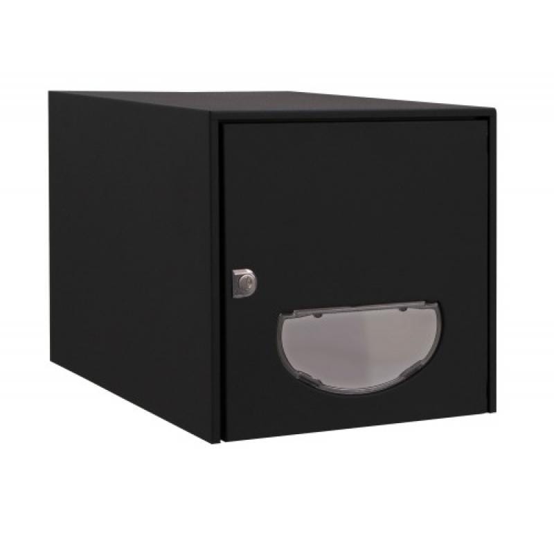 Boîte aux lettres Steel Box double face noir RAL 9005 0
