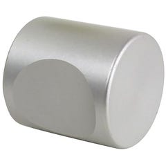 Bouton ACTUEL D30mm aluminium argent - VACHETTE - 008167 0
