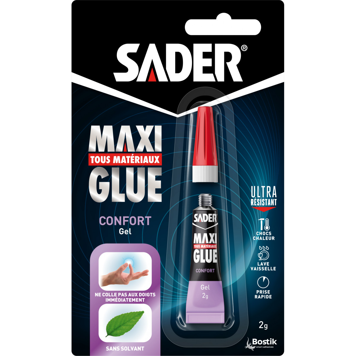Colle de réparation maxiglue confort gel