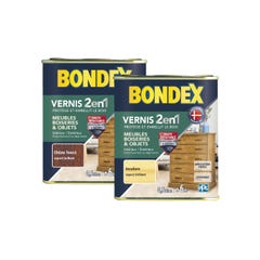 Vernis Bois Brillant Incolore 0l5 - BONDEX 0