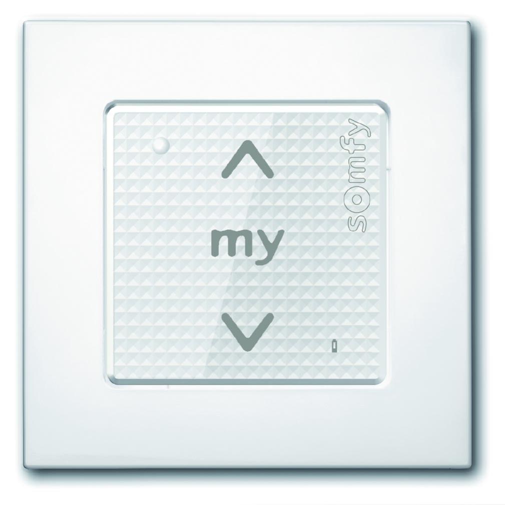 somfy 1800327 | somfy 1800327 - commande smoove sensitif rts blanc laqué