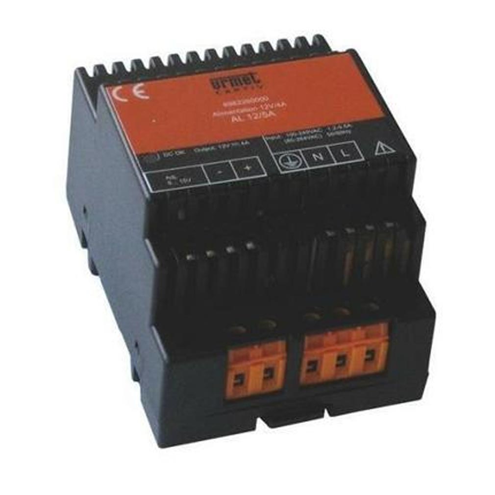 urmet al12/5a | urmet al12/5a - alimentation à découpage 12 vcc - 4 a