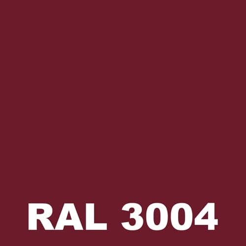 Autolissant Sol - Metaltop - Rouge pourpre - RAL 3004 - Pot 25L 1