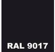 Peinture Sol Atelier - Metaltop - Noir signalisation - RAL 9017 - Pot 25L