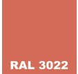 Peinture Sol Ciment - Metaltop - Rouge saumon - RAL 3022 - Pot 5L