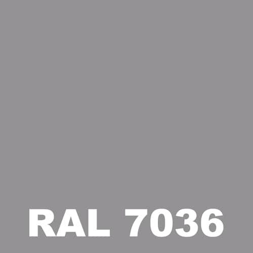 Autolissant Sol - Metaltop - Gris platine - RAL 7036 - Pot 25L 1