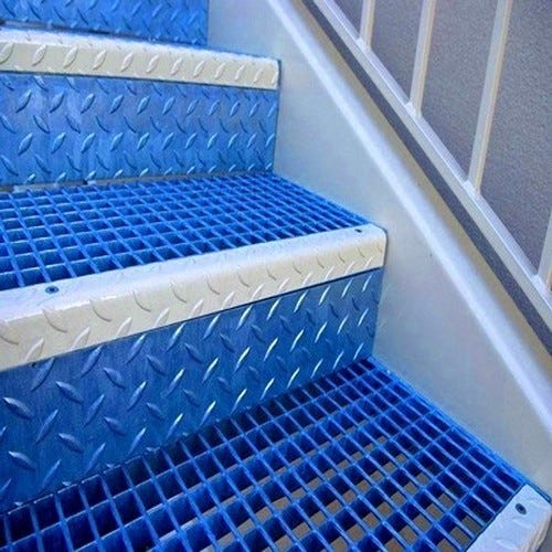 Peinture Escalier Metal - Metaltop - Bleu de sécurité - RAL 5005 - Pot 5L 2