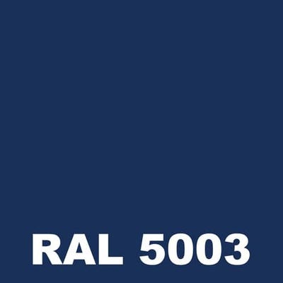 Peinture Sol Industriel - Metaltop - Bleu saphir - RAL 5003 - Pot 5L 1