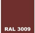 Peinture Sol Beton - Metaltop - Rouge oxyde - RAL 3009 - Pot 25L